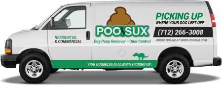 Poo Sux Service Van